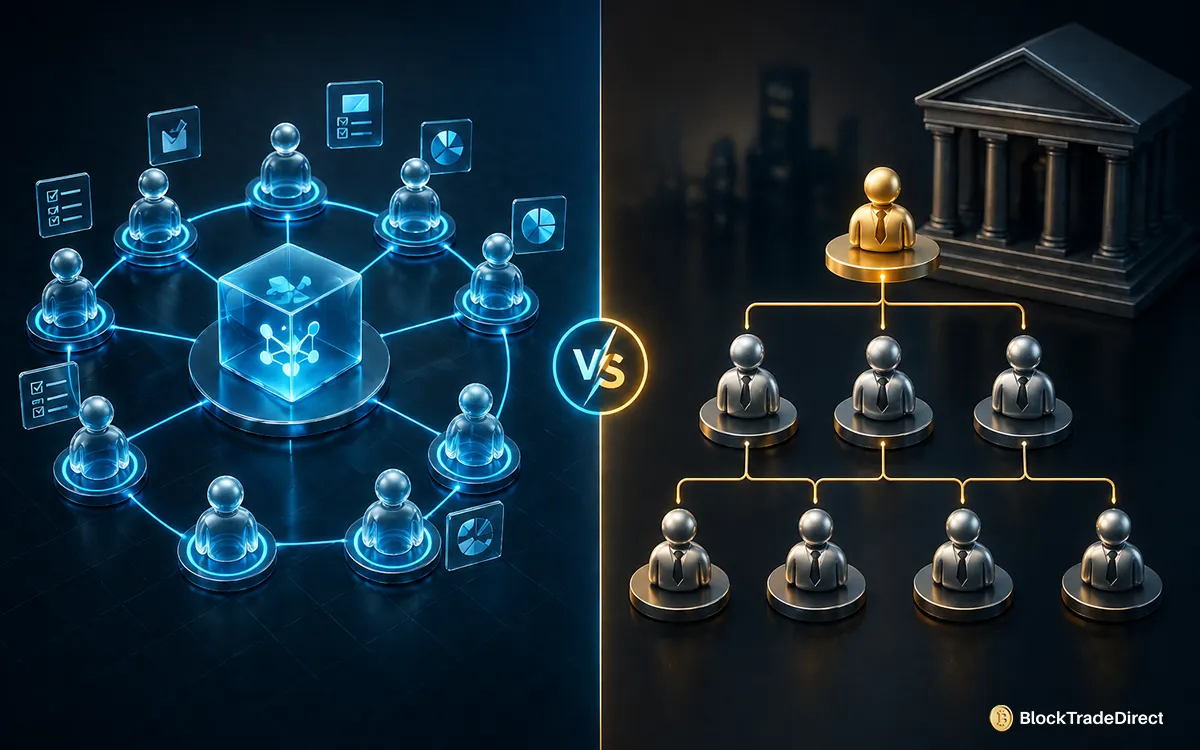 DAOs vs Traditional Organizations
