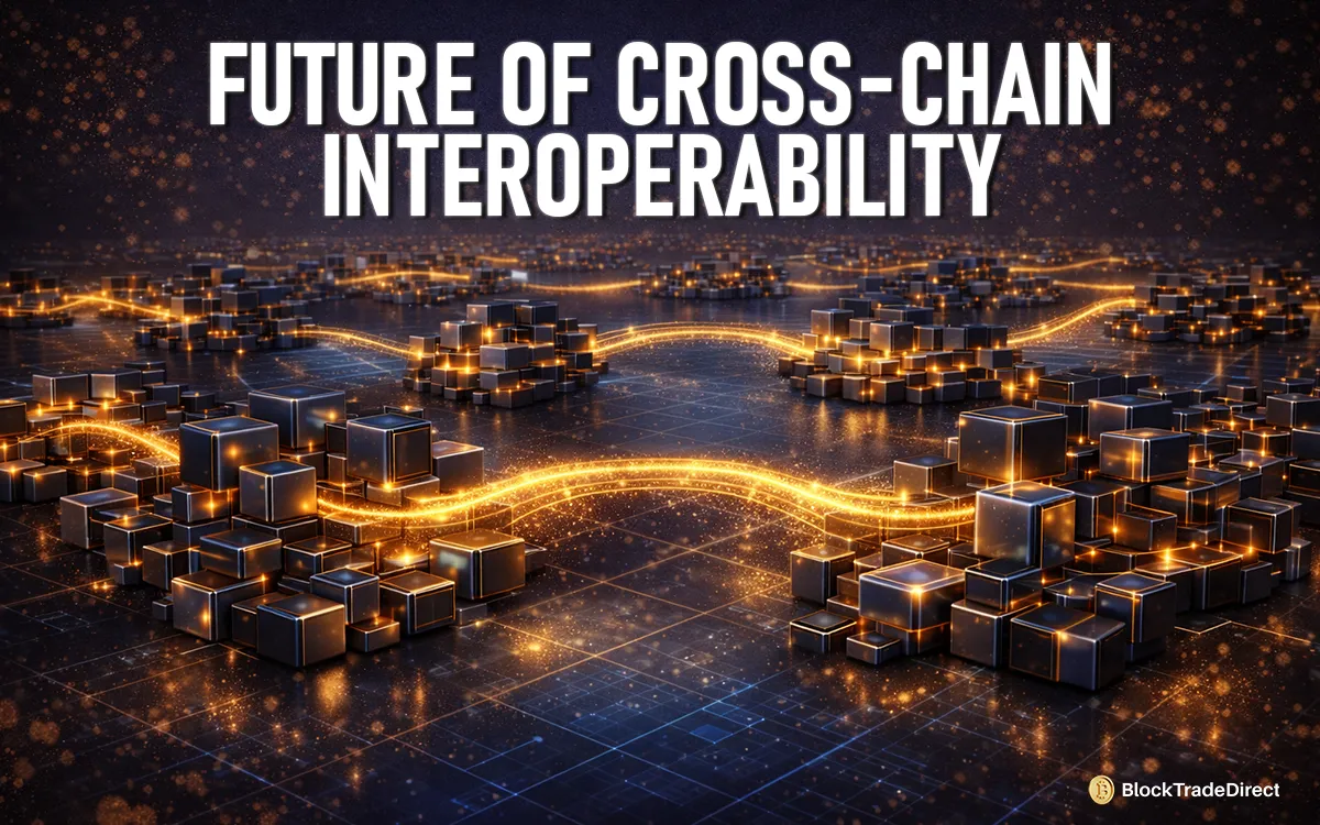 Infographic showing future of cross-chain interoperability