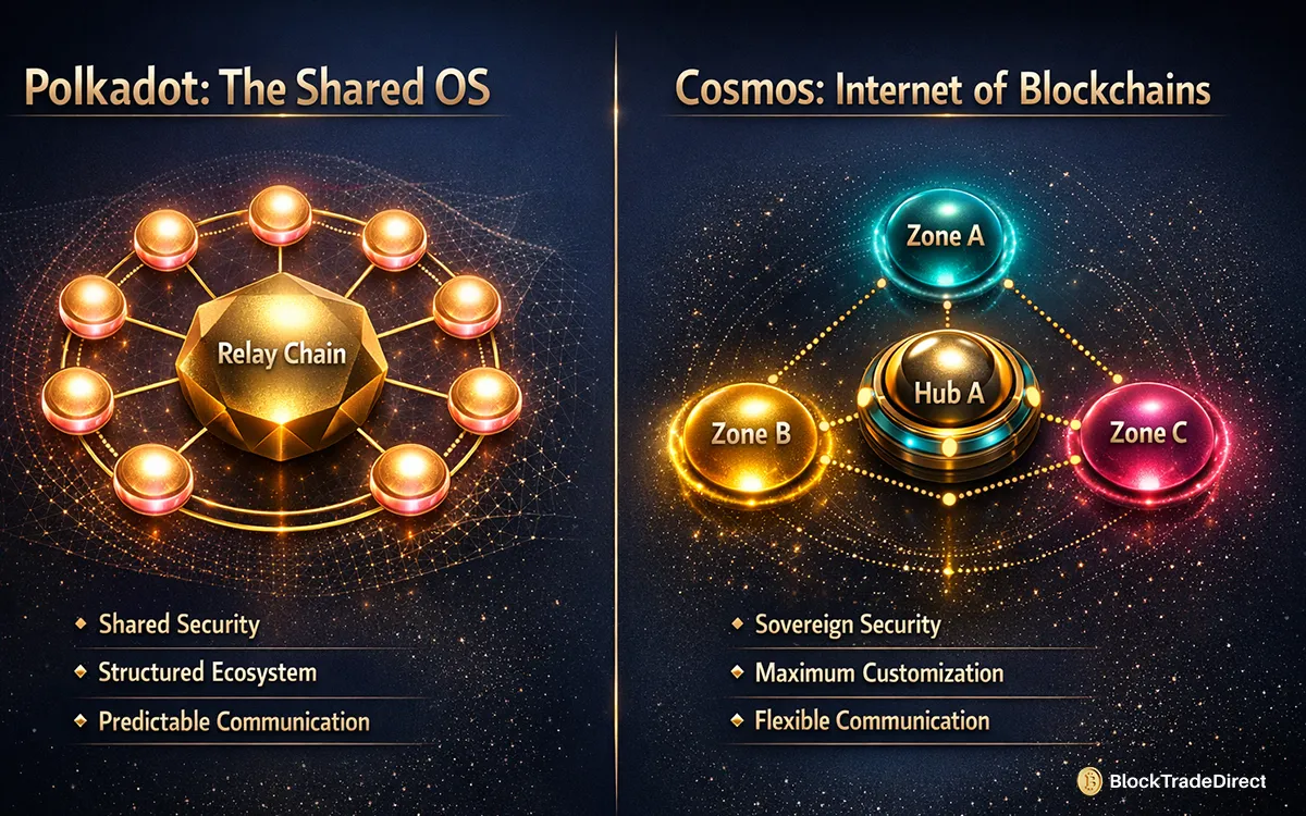 What Are Polkadot and Cosmos? Quick Overview
