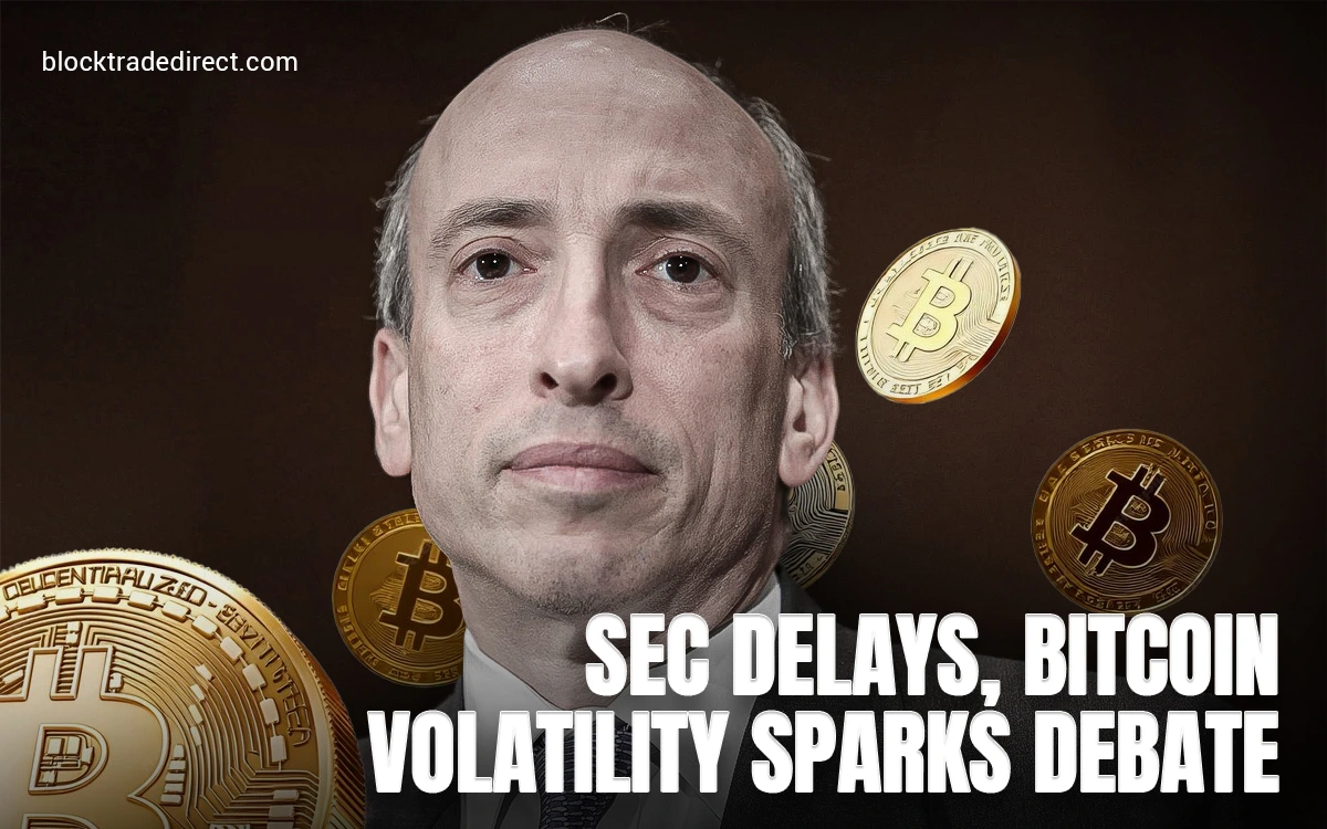 SEC Delays Crypto Decisions, Bitcoin Volatility Sparks Debate