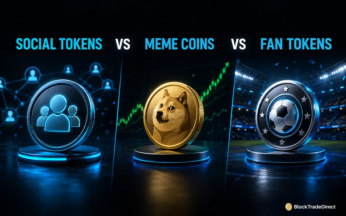 Social Tokens vs Meme Coins vs Fan Tokens
