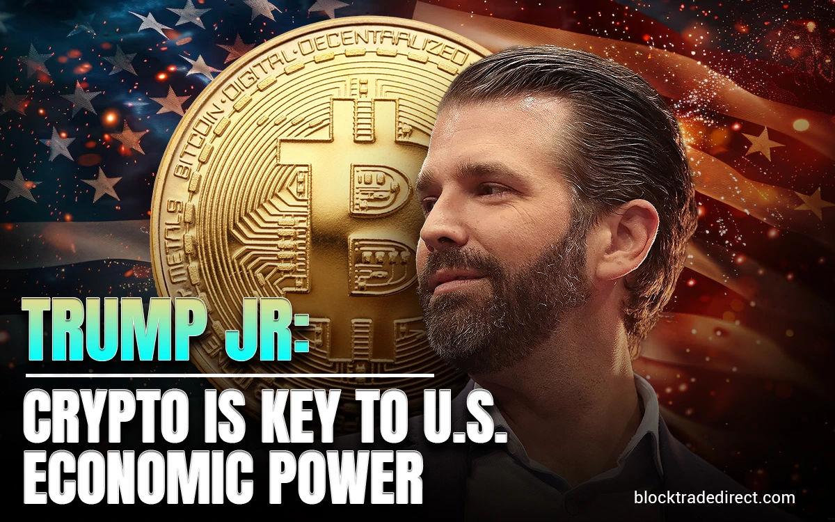 Trump Jr Declares Crypto New Weapon for US Economic Hegemony